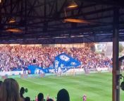 Peterborough United fans bring the noise ahead of the League One Play-Off semi-final against Oxford from nandan maniratnam oxford