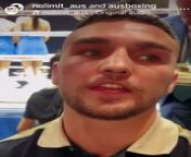 Albion Park&#39;s Sam Goodman, in Tokyo, reacts to Japanese star Naoya Inoue&#39;s call-out on Monday night. Video: No Limit Boxing