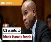 The US designated Hamas as a foreign terrorist organisation in 1997.&#60;br/&#62;&#60;br/&#62;&#60;br/&#62;Read More: https://www.freemalaysiatoday.com/category/nation/2024/05/07/us-wants-to-prevent-hamas-from-raising-funds-moving-money-in-malaysia/&#60;br/&#62;&#60;br/&#62;Laporan Lanjut: https://www.freemalaysiatoday.com/category/bahasa/tempatan/2024/05/07/as-mahu-halang-hamas-kutip-dana-pindah-wang-di-malaysia/&#60;br/&#62;&#60;br/&#62;Free Malaysia Today is an independent, bi-lingual news portal with a focus on Malaysian current affairs.&#60;br/&#62;&#60;br/&#62;Subscribe to our channel - http://bit.ly/2Qo08ry&#60;br/&#62;------------------------------------------------------------------------------------------------------------------------------------------------------&#60;br/&#62;Check us out at https://www.freemalaysiatoday.com&#60;br/&#62;Follow FMT on Facebook: https://bit.ly/49JJoo5&#60;br/&#62;Follow FMT on Dailymotion: https://bit.ly/2WGITHM&#60;br/&#62;Follow FMT on X: https://bit.ly/48zARSW &#60;br/&#62;Follow FMT on Instagram: https://bit.ly/48Cq76h&#60;br/&#62;Follow FMT on TikTok : https://bit.ly/3uKuQFp&#60;br/&#62;Follow FMT Berita on TikTok: https://bit.ly/48vpnQG &#60;br/&#62;Follow FMT Telegram - https://bit.ly/42VyzMX&#60;br/&#62;Follow FMT LinkedIn - https://bit.ly/42YytEb&#60;br/&#62;Follow FMT Lifestyle on Instagram: https://bit.ly/42WrsUj&#60;br/&#62;Follow FMT on WhatsApp: https://bit.ly/49GMbxW &#60;br/&#62;------------------------------------------------------------------------------------------------------------------------------------------------------&#60;br/&#62;Download FMT News App:&#60;br/&#62;Google Play – http://bit.ly/2YSuV46&#60;br/&#62;App Store – https://apple.co/2HNH7gZ&#60;br/&#62;Huawei AppGallery - https://bit.ly/2D2OpNP&#60;br/&#62;&#60;br/&#62;#FMTNews #UnitedStates #BlockFunds #Hamas