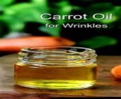 Try this home made oil for wrinkles free skin