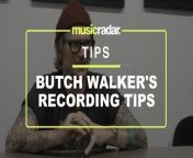 Butch Walker is a very rare animal in the musical world; a multi-instrumentalist with his own expansive discography of solo albums and a production plus co-writing resume that includes some of the biggest pop stars in the world and a host of rock names. He&#39;s unique, and he knows a lot of about getting results with musicians – especially when tracking guitars.