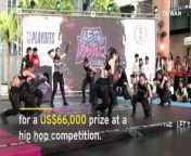 Taiwanese high school students battle it out in a hip hop competition.