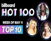 Can Sabrina Carpenter or a new Country bop dethrone Taylor Swift&#39;s monster week? This is the Billboard Hot 100 for the week dated May 11th.