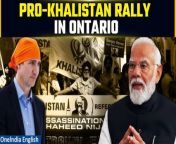 Amid simmering tensions between India and Canada, a controversial rally unfolded in Ontario, Canada. Organised as part of the annual Nagar Kirtan Parade by the Ontario Gurdwara Committee (OGC), the event turned into a platform for pro-Khalistan sentiments. The parade route, stretching from Malton to Rexdale, showcased multiple floats adorned with Khalistan-themed imagery, including provocative displays like a portrayal of the Indian Prime Minister behind bars and calls for a referendum on the issue of Khalistan. &#60;br/&#62; &#60;br/&#62;#IndiaCanadaTensions #ProKhalistanRally #OntarioEvent #JustinTrudeau #KhalistanSlogans #HardeepSinghNijjar #InternationalRelations #DiplomaticTensions #ForeignPolicy #PoliticalControversy #CanadaPolitics #IndiaRelations #SouringRelations #CrossBorderIssues #GlobalDiplomacy &#60;br/&#62; &#60;br/&#62;&#60;br/&#62;~HT.97~PR.152~ED.103~