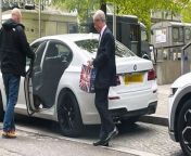 Nigel Farage has sparked outrage after being spotted using a disabled parking spot for 45 minutes to go shopping at M&amp;S.&#60;br/&#62;&#60;br/&#62;Pictures taken on Monday 22 April show the former UKIP leader exit a white BMW on North Wharf Road, next to St Mary’s Hospital in Paddington in London - clearly marked as disabled parking only.&#60;br/&#62;&#60;br/&#62;His chauffeur, who was driving the vehicle, is said to have walked Mr Farage - now president of the resurgent Reform UK - to a building before waiting while smoking cigarettes and buying food.&#60;br/&#62;&#60;br/&#62;Mr Farage then exited the building and the pair then stopped off at M&amp;S before returning to the car and leaving. &#60;br/&#62;&#60;br/&#62;An eyewitness - who wished to remain anonymous - said: &#92;