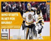Andrew Raycroft Joins Gresh &amp; Jones To Preview Game 3 Boston Bruins Against Florida Panthers in the Stanley Cup Playoffs