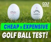 In this Cheap vs. Expensive Golf Balls Test, Neil Tappin puts the Kirkland Signature 2.0 up against the Callaway Chrome Soft X to see how they compare.