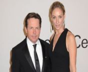 Michael J Fox says getting married to Tracy Pollan is the best thing to ever happen to him and he credits her for helping him through his health struggles.