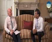 Prime Minister Rishi Sunak sits down to be interviewed by former Conservative Party leader William Hague and discusses the challenges in balancing fatherhood with the most important job in the UK.SOURCE: PA/ The Times Podcast