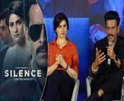 Manoj Bajpayee attends the press conference of ihis upcimng ott crime thriller &#39;Silence 2&#39;. There he differentiates on how film and movement are different, citing some good examples.