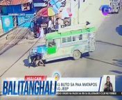 Kita sa CCTV ang paglalakad ng lalaking &#39;yan sa kalsada ng Dasmariñas, Cavite.&#60;br/&#62;&#60;br/&#62;&#60;br/&#62;Balitanghali is the daily noontime newscast of GTV anchored by Raffy Tima and Connie Sison. It airs Mondays to Fridays at 10:30 AM (PHL Time). For more videos from Balitanghali, visit http://www.gmanews.tv/balitanghali.&#60;br/&#62;&#60;br/&#62;#GMAIntegratedNews #KapusoStream&#60;br/&#62;&#60;br/&#62;Breaking news and stories from the Philippines and abroad:&#60;br/&#62;GMA Integrated News Portal: http://www.gmanews.tv&#60;br/&#62;Facebook: http://www.facebook.com/gmanews&#60;br/&#62;TikTok: https://www.tiktok.com/@gmanews&#60;br/&#62;Twitter: http://www.twitter.com/gmanews&#60;br/&#62;Instagram: http://www.instagram.com/gmanews&#60;br/&#62;&#60;br/&#62;GMA Network Kapuso programs on GMA Pinoy TV: https://gmapinoytv.com/subscribe