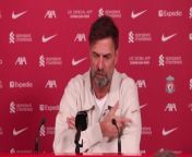 Liverpool boss Jurgen Klopp paid tribute to Brighton and Hove Albion manager Roberto de Zerbi and expects a tough game on Sunday&#60;br/&#62;Liverpool, UK