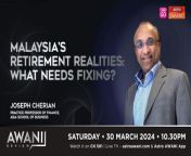 Why do so few Malaysians can afford retirement? Joseph Cherian, Practice Professor of Finance at the Asia School of Business, delves into pension challenges and proposes fairer, sustainable alternatives to ensure inclusive coverage in their later years.