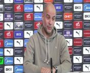 Guardiola on importance of Rodri, who he wants to win title if City don&#39;t and TV schedules killing his club&#60;br/&#62;&#60;br/&#62;Etihad campus, Manchester, England